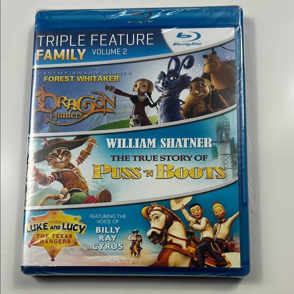 Blu-ray Triple Feature Family Volume 2 - Blue Case